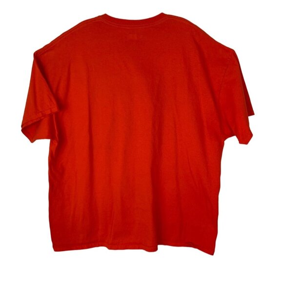 NFL Team Apparel Cleveland Browns Tshirt Mens Size 2XL Orange Fanwear - Picture 2 of 6